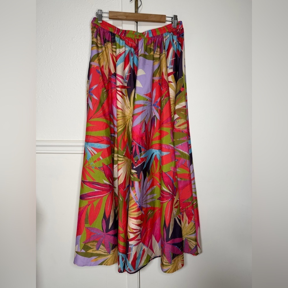 Rachel Zoe Vibrant Multicolor Maxi Skirt size M - Picture 3 of 5